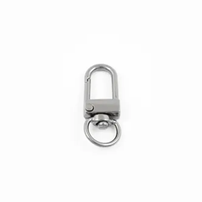 Hovedbilde Karabinkrok 32mm gunmetal ( 2 pk )