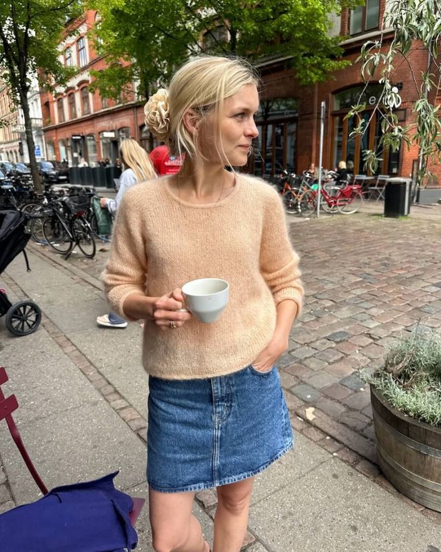 Cumulus Bluse O-Neck